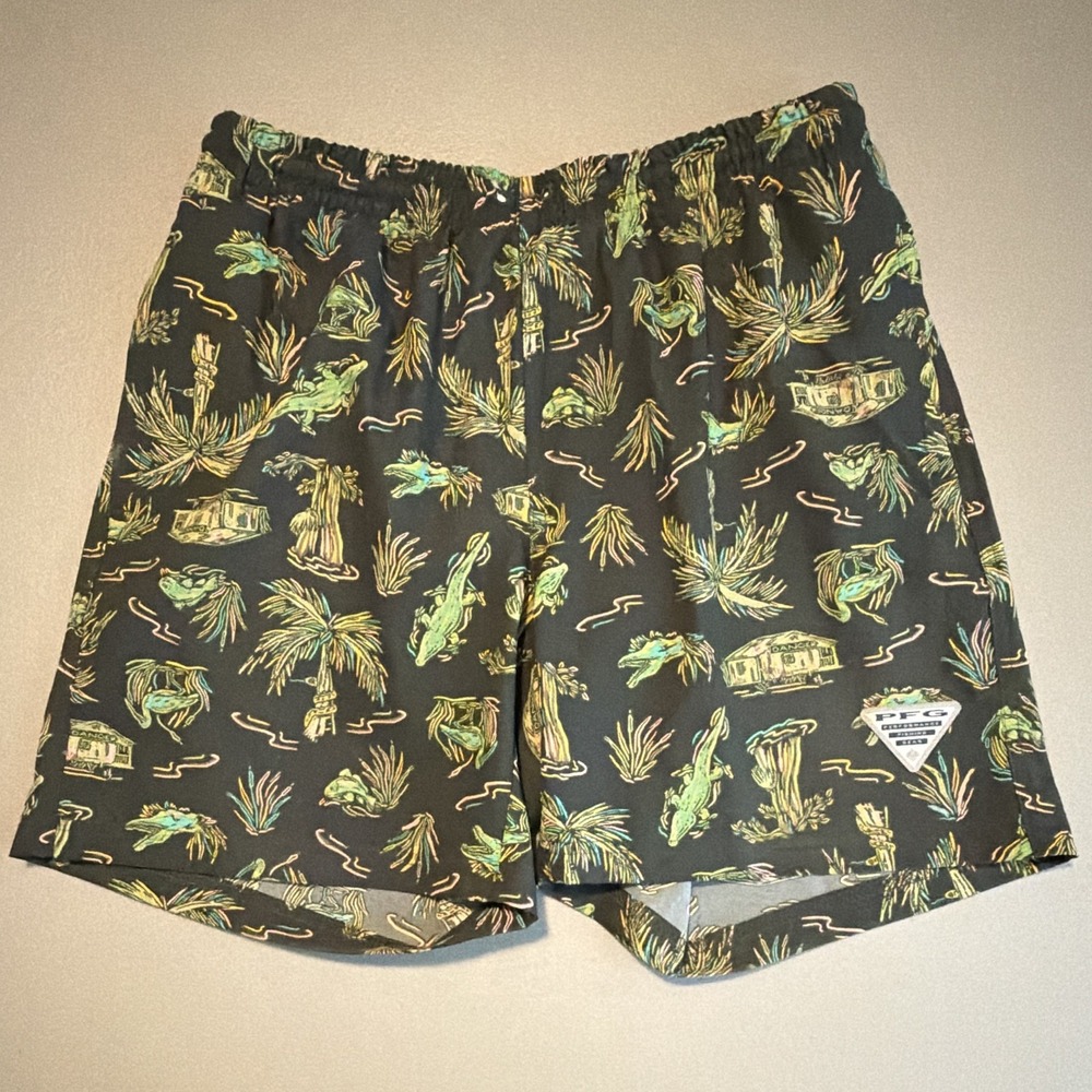 Columbia Pfg Men's Size Small Lined Swim Trunks Fishing